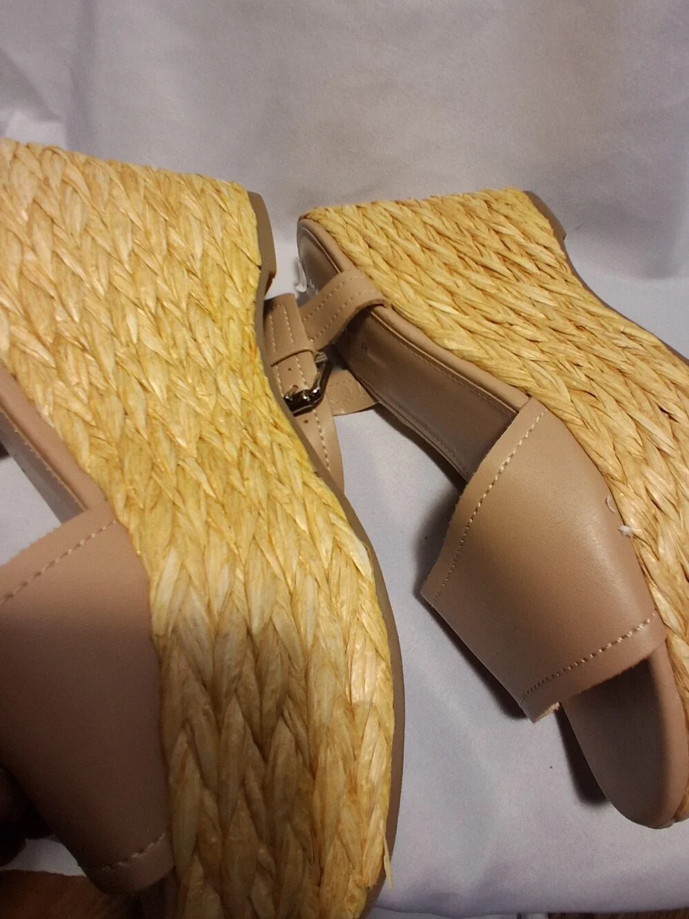 Marc Fischer Burian Espidrille Platform Wedge Shoes.  Sz 9. New